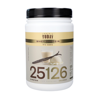 אבקת חלבון בטעם וניל