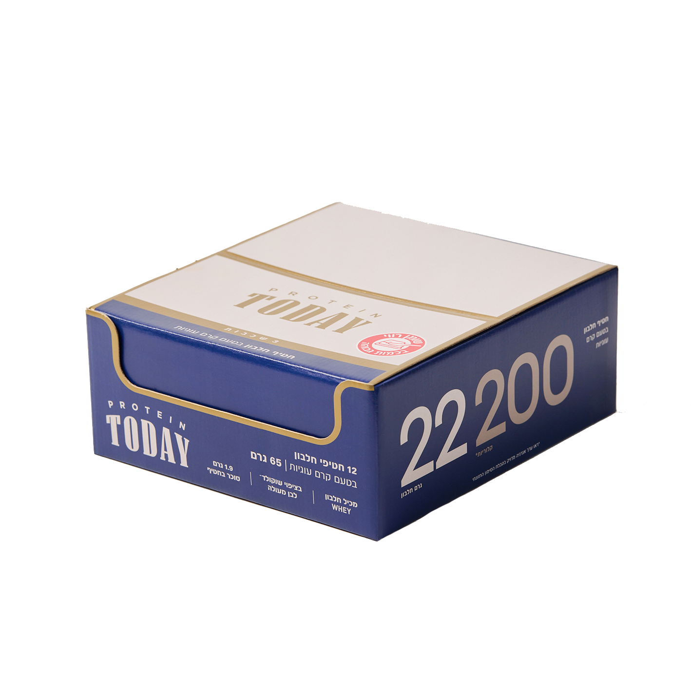 חטיף חלבון בטעם קרם עוגיות