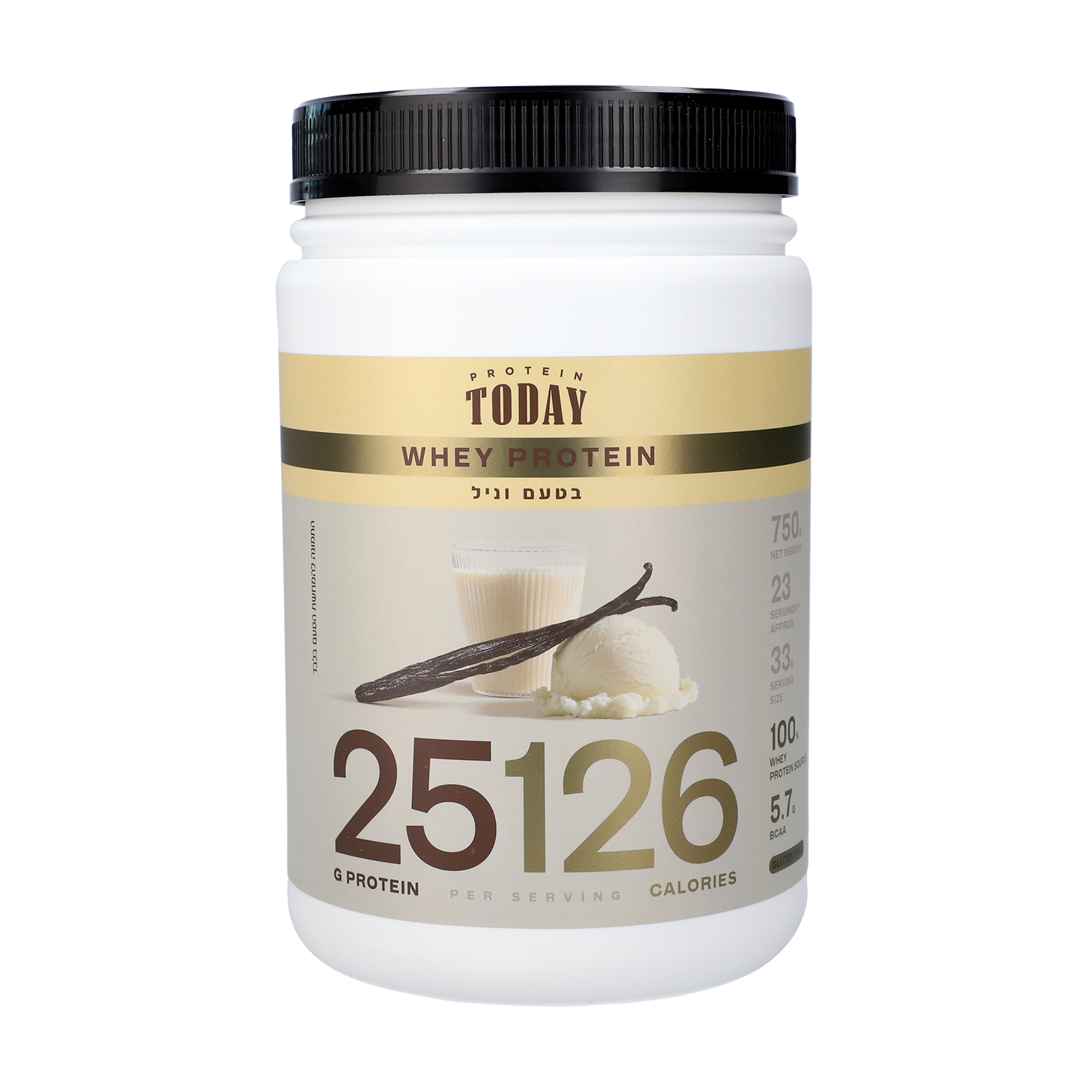 אבקת חלבון בטעם וניל